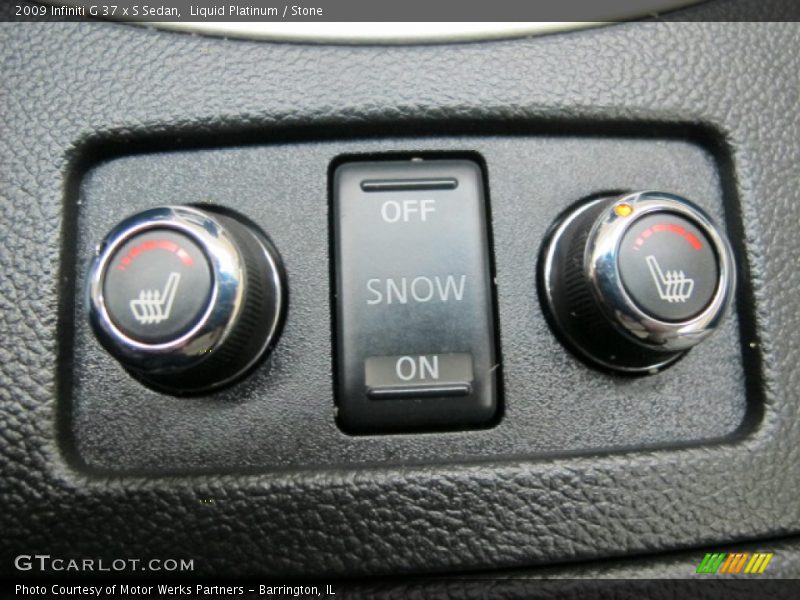Liquid Platinum / Stone 2009 Infiniti G 37 x S Sedan