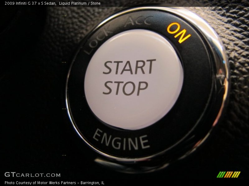 Liquid Platinum / Stone 2009 Infiniti G 37 x S Sedan