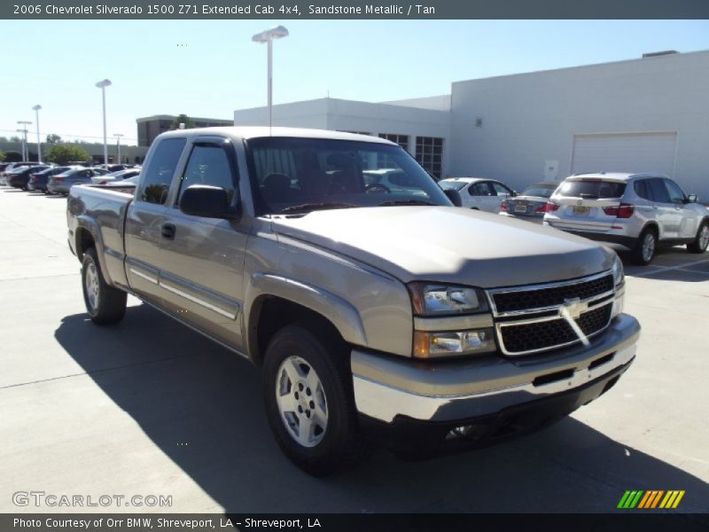 Sandstone Metallic / Tan 2006 Chevrolet Silverado 1500 Z71 Extended Cab 4x4