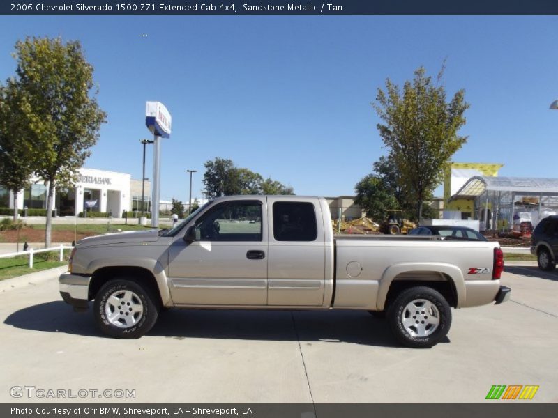 Sandstone Metallic / Tan 2006 Chevrolet Silverado 1500 Z71 Extended Cab 4x4