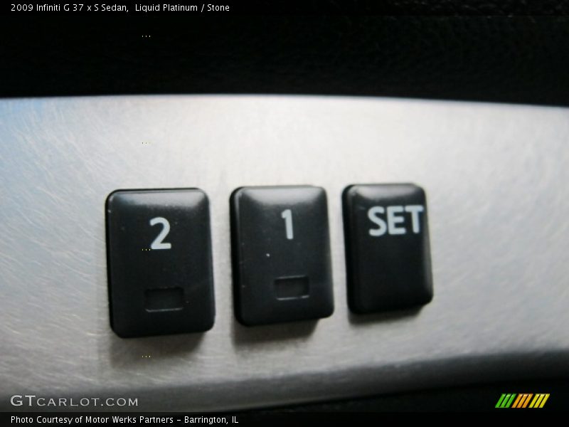Liquid Platinum / Stone 2009 Infiniti G 37 x S Sedan