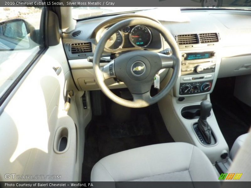Silver Moss Metallic / Gray 2010 Chevrolet Cobalt LS Sedan