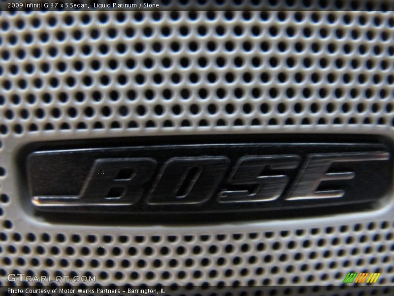 Liquid Platinum / Stone 2009 Infiniti G 37 x S Sedan