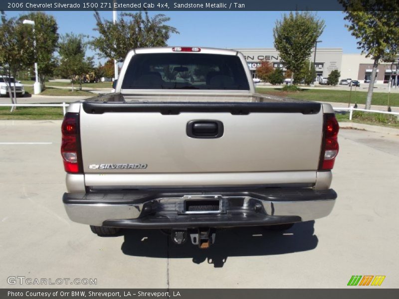 Sandstone Metallic / Tan 2006 Chevrolet Silverado 1500 Z71 Extended Cab 4x4