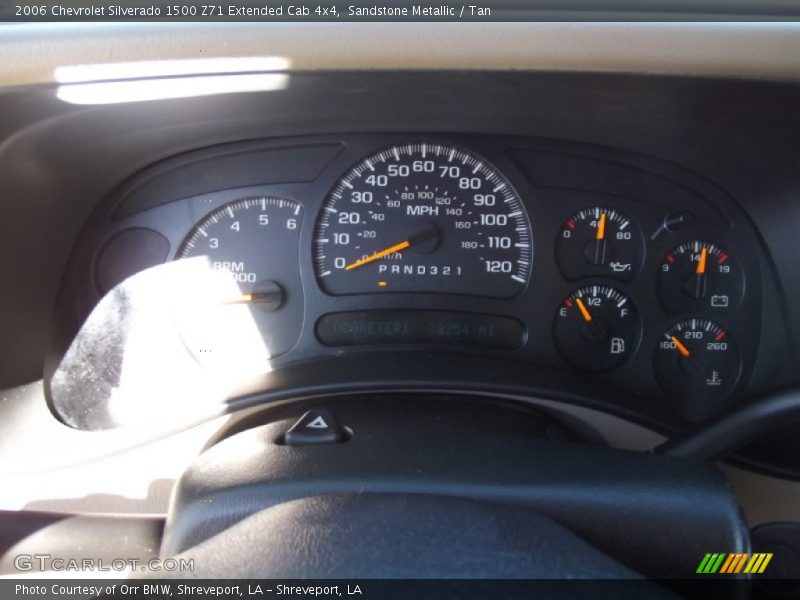 Sandstone Metallic / Tan 2006 Chevrolet Silverado 1500 Z71 Extended Cab 4x4