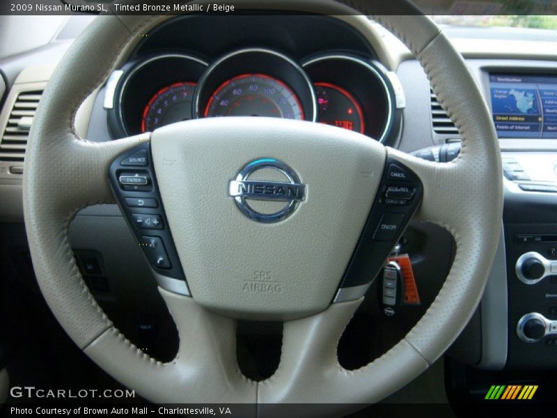  2009 Murano SL Steering Wheel