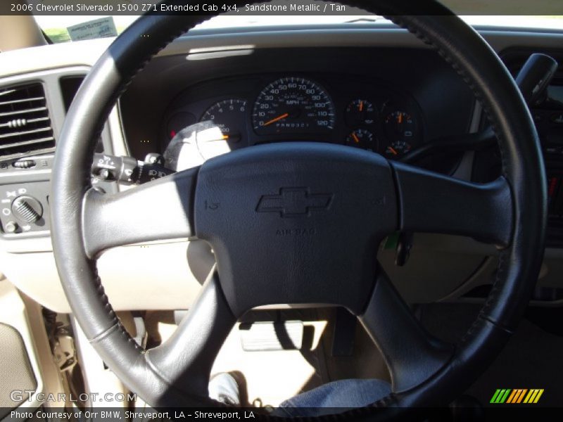 Sandstone Metallic / Tan 2006 Chevrolet Silverado 1500 Z71 Extended Cab 4x4