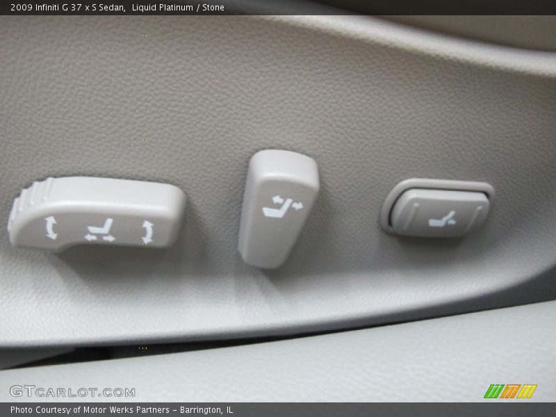 Liquid Platinum / Stone 2009 Infiniti G 37 x S Sedan