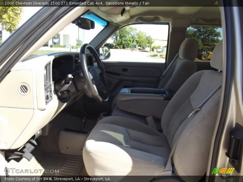 Sandstone Metallic / Tan 2006 Chevrolet Silverado 1500 Z71 Extended Cab 4x4