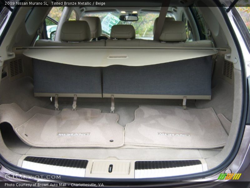 2009 Murano SL Trunk