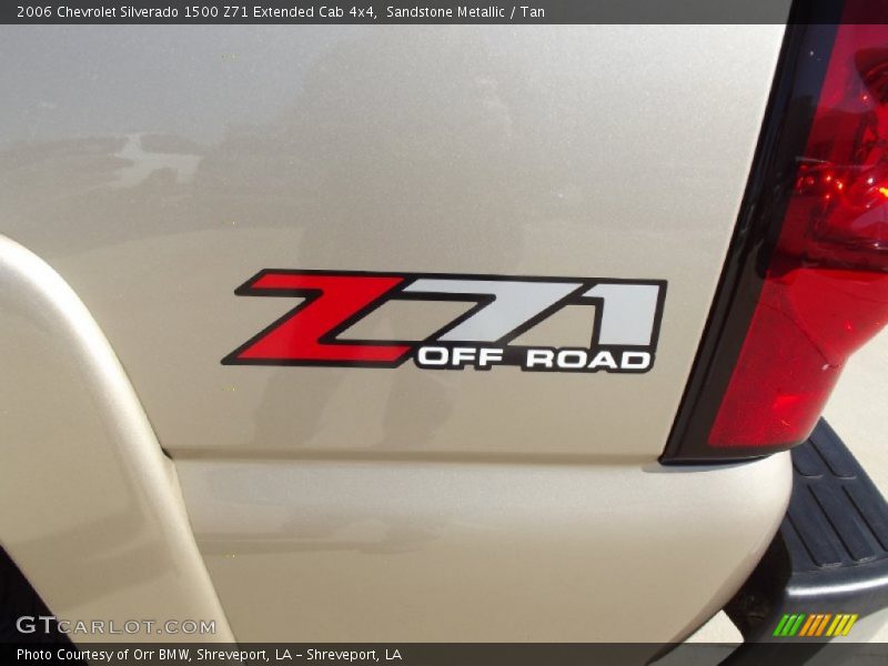 Sandstone Metallic / Tan 2006 Chevrolet Silverado 1500 Z71 Extended Cab 4x4