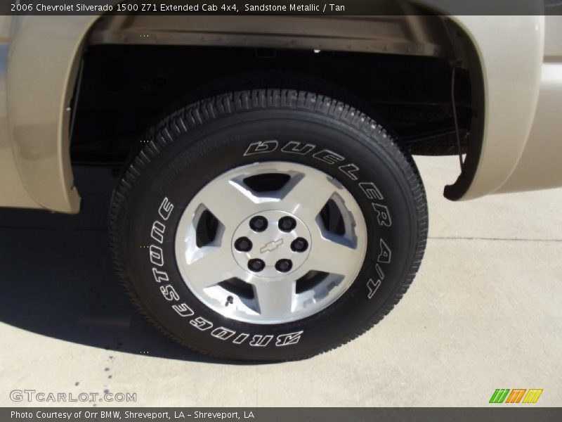Sandstone Metallic / Tan 2006 Chevrolet Silverado 1500 Z71 Extended Cab 4x4