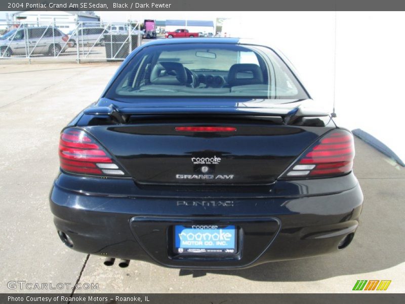 Black / Dark Pewter 2004 Pontiac Grand Am SE Sedan