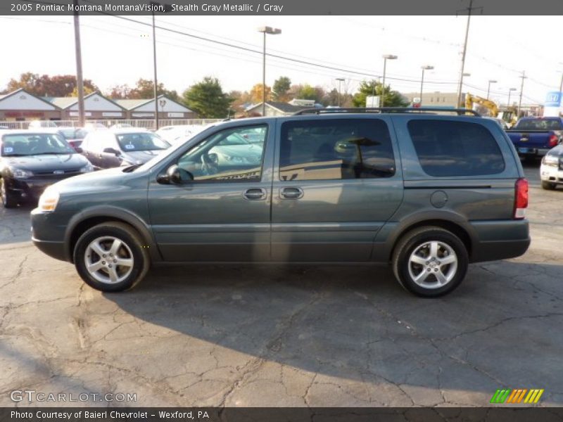 Stealth Gray Metallic / Gray 2005 Pontiac Montana MontanaVision