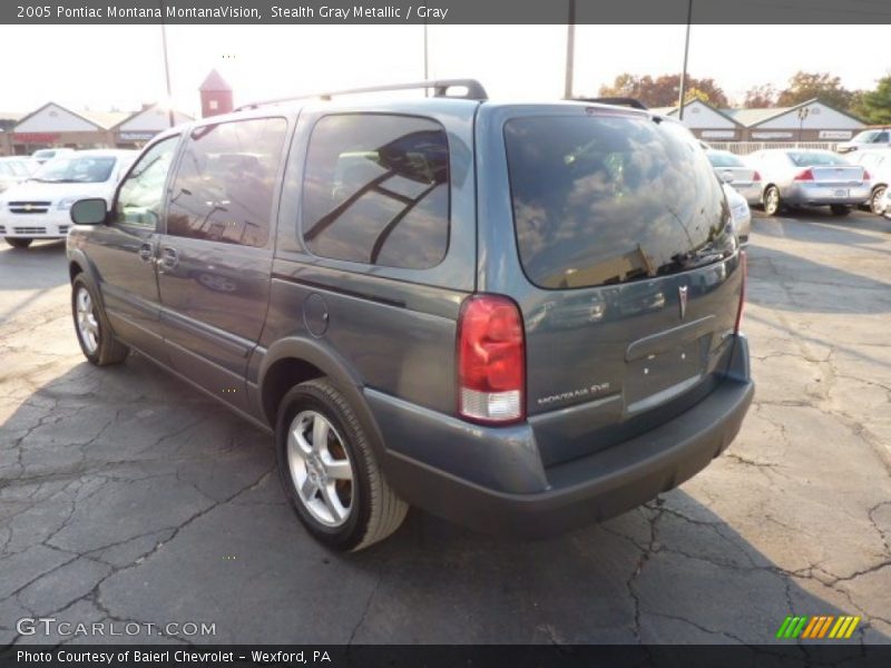 Stealth Gray Metallic / Gray 2005 Pontiac Montana MontanaVision