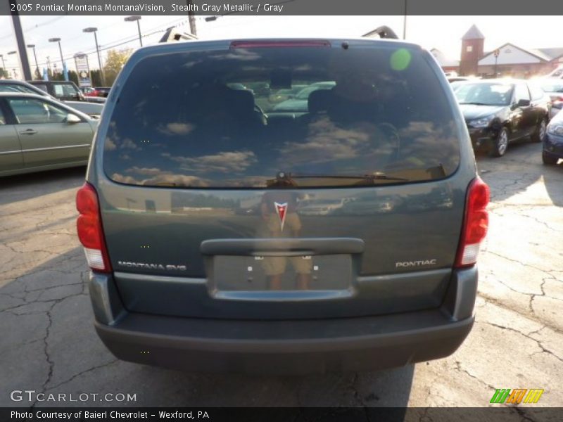 Stealth Gray Metallic / Gray 2005 Pontiac Montana MontanaVision