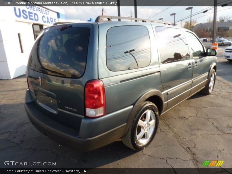 Stealth Gray Metallic / Gray 2005 Pontiac Montana MontanaVision