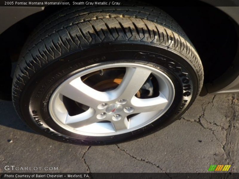 Stealth Gray Metallic / Gray 2005 Pontiac Montana MontanaVision
