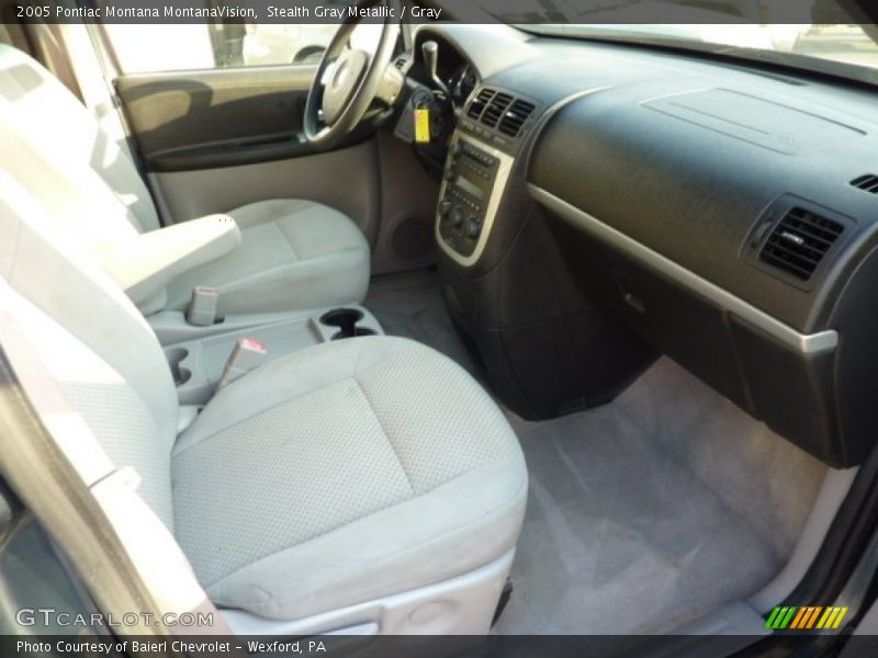 Stealth Gray Metallic / Gray 2005 Pontiac Montana MontanaVision