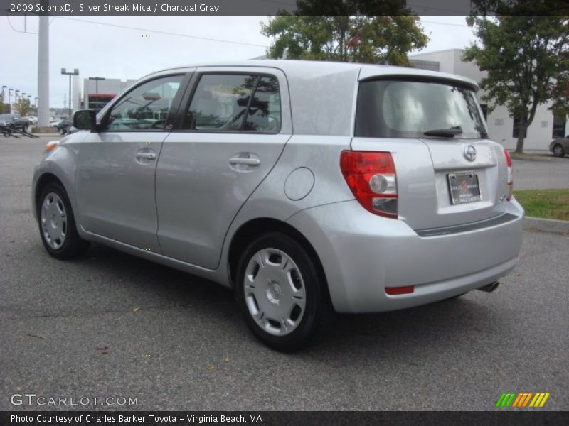 Silver Streak Mica / Charcoal Gray 2009 Scion xD