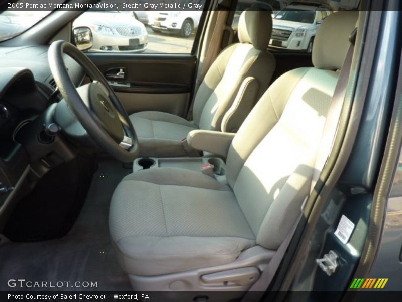 Stealth Gray Metallic / Gray 2005 Pontiac Montana MontanaVision