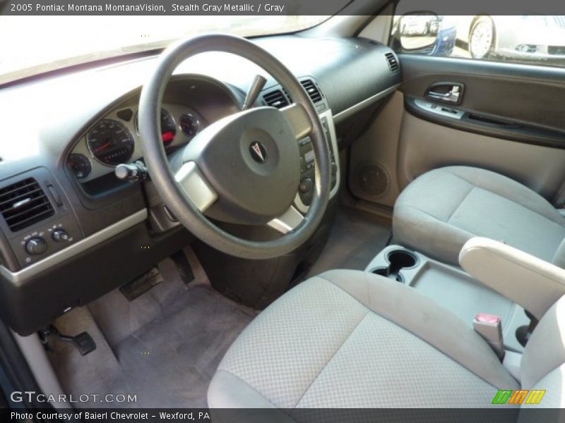 Stealth Gray Metallic / Gray 2005 Pontiac Montana MontanaVision