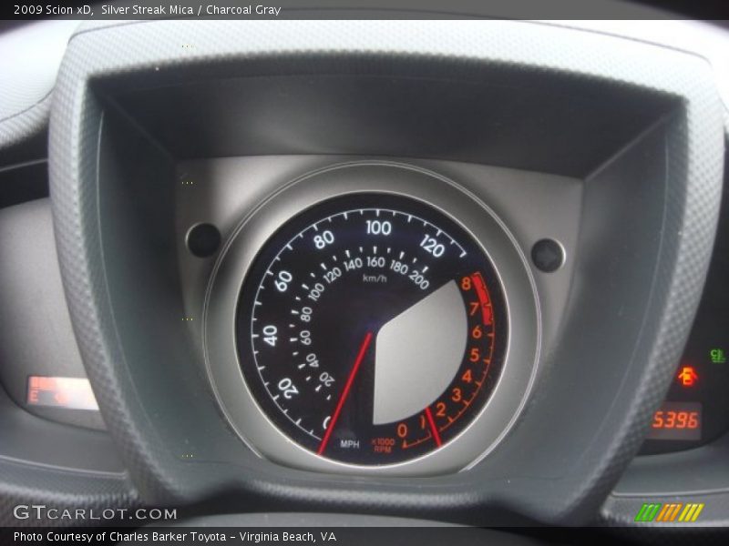 Silver Streak Mica / Charcoal Gray 2009 Scion xD