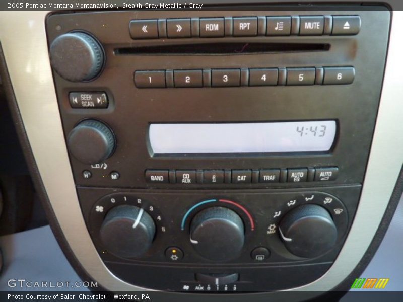 Stealth Gray Metallic / Gray 2005 Pontiac Montana MontanaVision