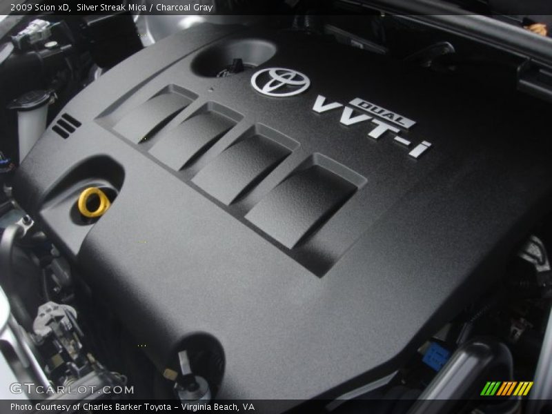 Silver Streak Mica / Charcoal Gray 2009 Scion xD