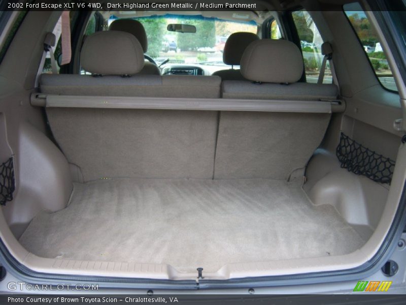  2002 Escape XLT V6 4WD Trunk