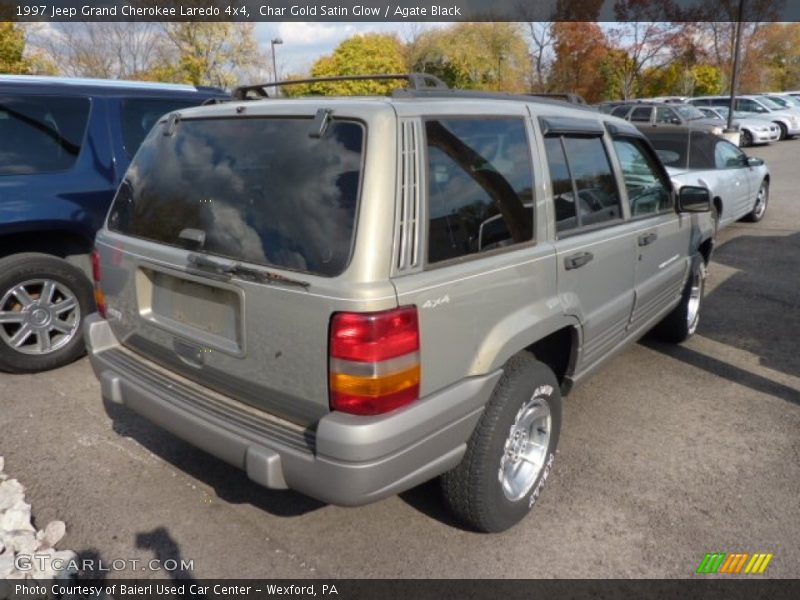 Char Gold Satin Glow / Agate Black 1997 Jeep Grand Cherokee Laredo 4x4