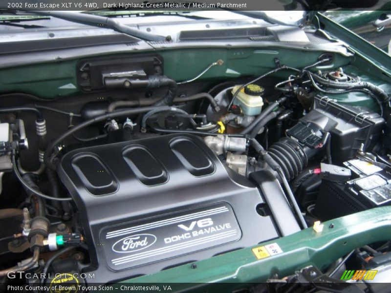  2002 Escape XLT V6 4WD Engine - 3.0 Liter DOHC 24-Valve V6