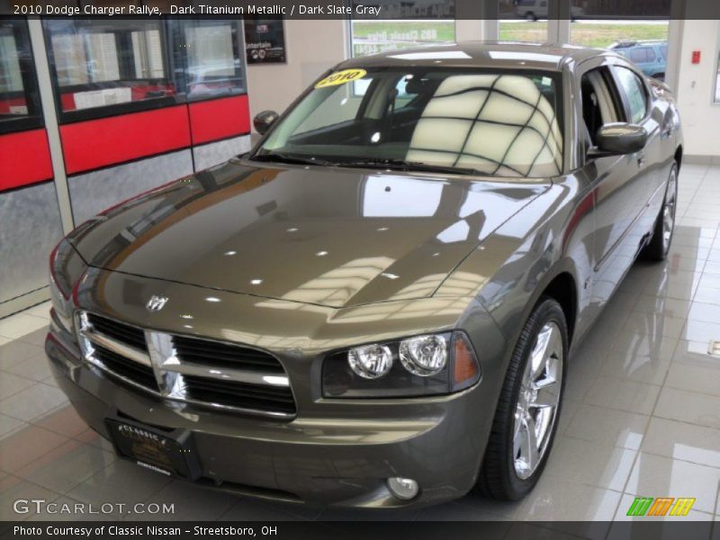 Dark Titanium Metallic / Dark Slate Gray 2010 Dodge Charger Rallye