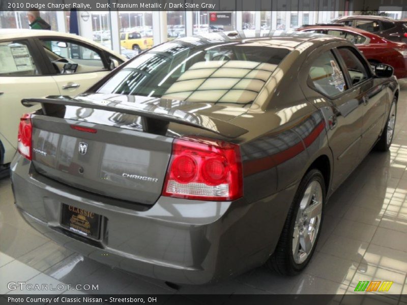 Dark Titanium Metallic / Dark Slate Gray 2010 Dodge Charger Rallye