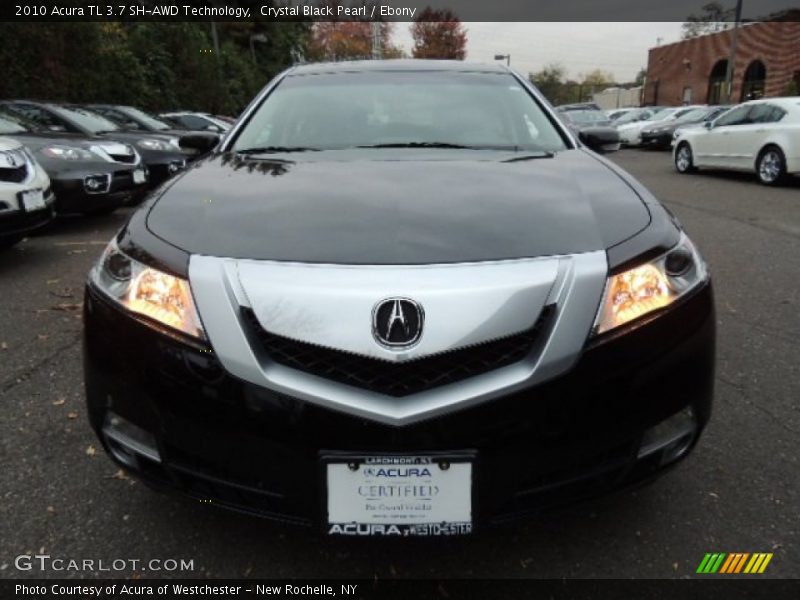 Crystal Black Pearl / Ebony 2010 Acura TL 3.7 SH-AWD Technology