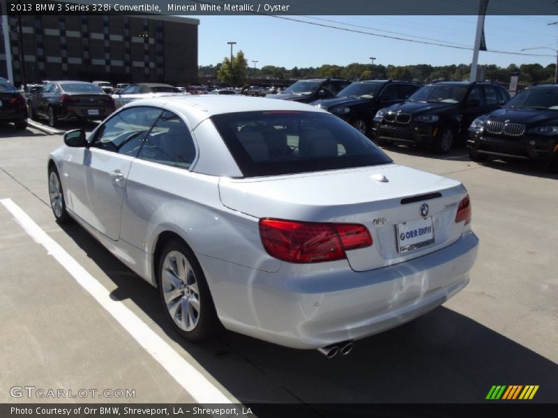 Mineral White Metallic / Oyster 2013 BMW 3 Series 328i Convertible