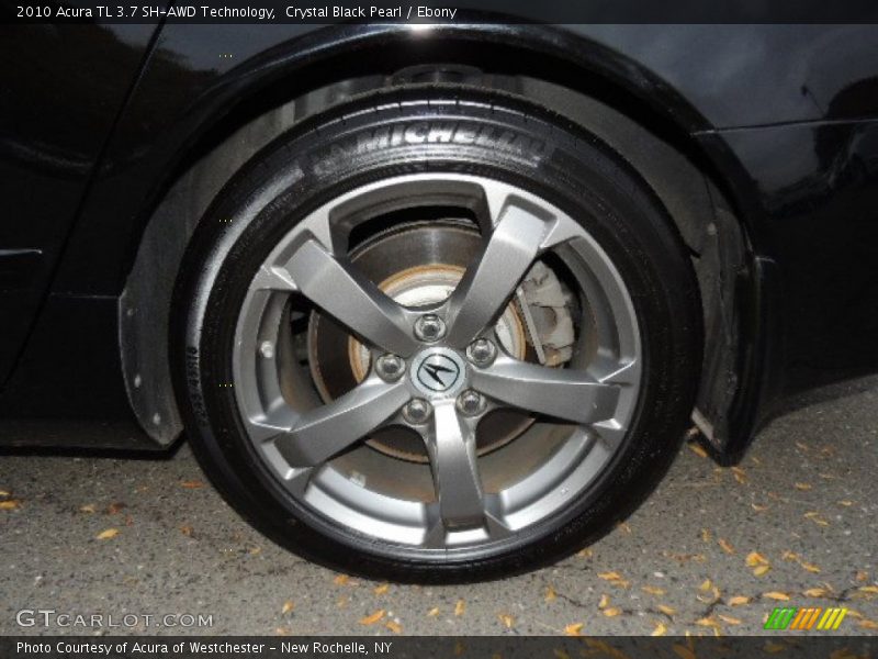 Crystal Black Pearl / Ebony 2010 Acura TL 3.7 SH-AWD Technology