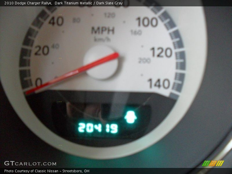 Dark Titanium Metallic / Dark Slate Gray 2010 Dodge Charger Rallye