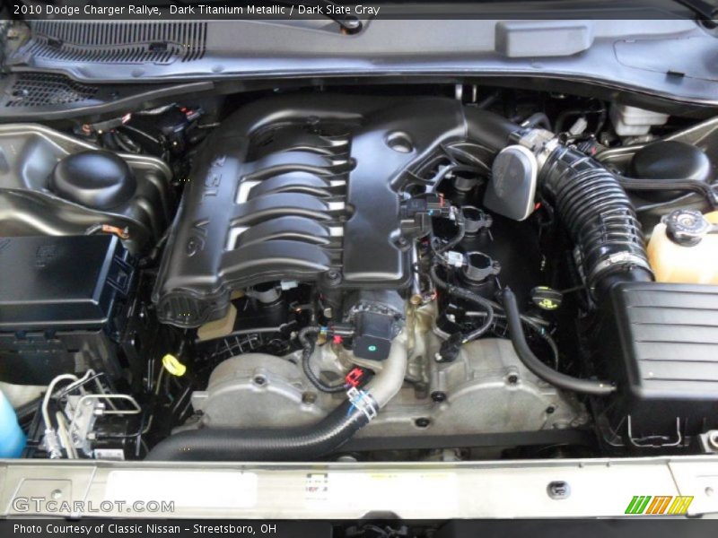 Dark Titanium Metallic / Dark Slate Gray 2010 Dodge Charger Rallye