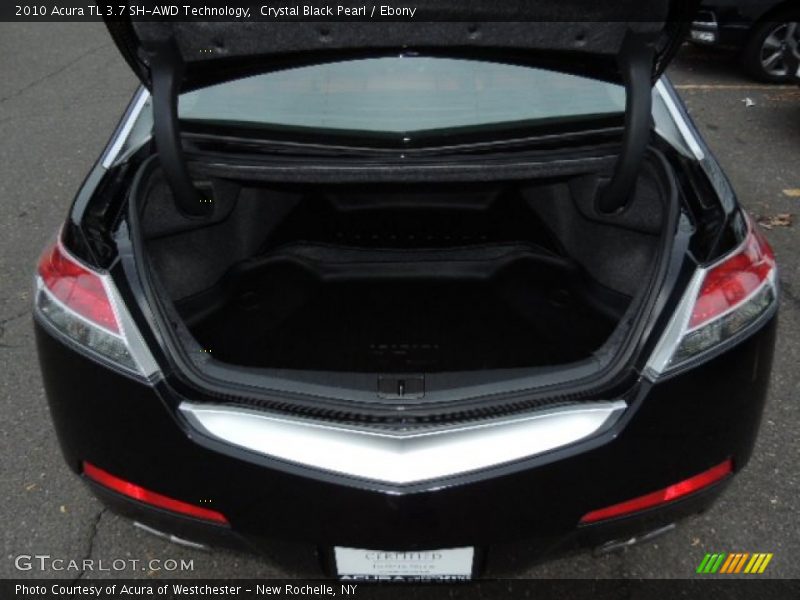 Crystal Black Pearl / Ebony 2010 Acura TL 3.7 SH-AWD Technology