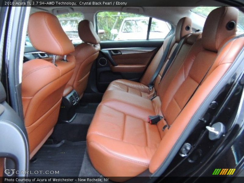 Crystal Black Pearl / Ebony 2010 Acura TL 3.7 SH-AWD Technology