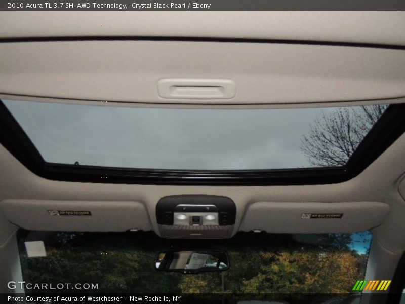 Crystal Black Pearl / Ebony 2010 Acura TL 3.7 SH-AWD Technology