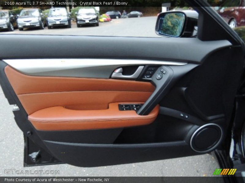 Crystal Black Pearl / Ebony 2010 Acura TL 3.7 SH-AWD Technology