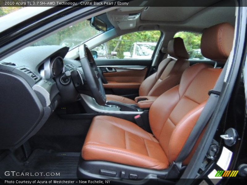 Crystal Black Pearl / Ebony 2010 Acura TL 3.7 SH-AWD Technology
