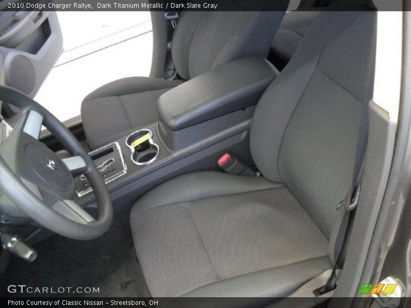 Dark Titanium Metallic / Dark Slate Gray 2010 Dodge Charger Rallye