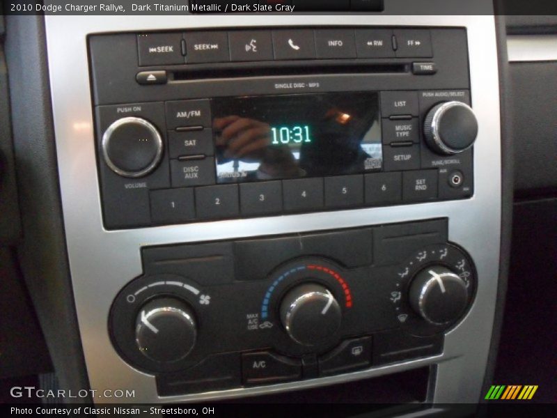 Dark Titanium Metallic / Dark Slate Gray 2010 Dodge Charger Rallye
