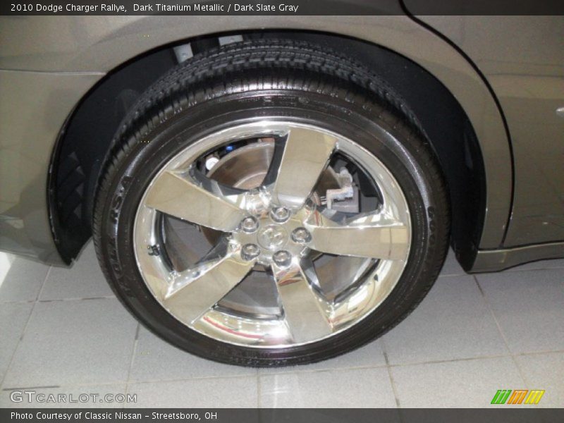 Dark Titanium Metallic / Dark Slate Gray 2010 Dodge Charger Rallye