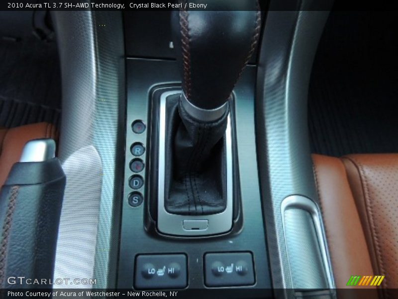 Crystal Black Pearl / Ebony 2010 Acura TL 3.7 SH-AWD Technology