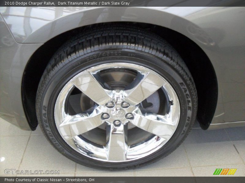 Dark Titanium Metallic / Dark Slate Gray 2010 Dodge Charger Rallye