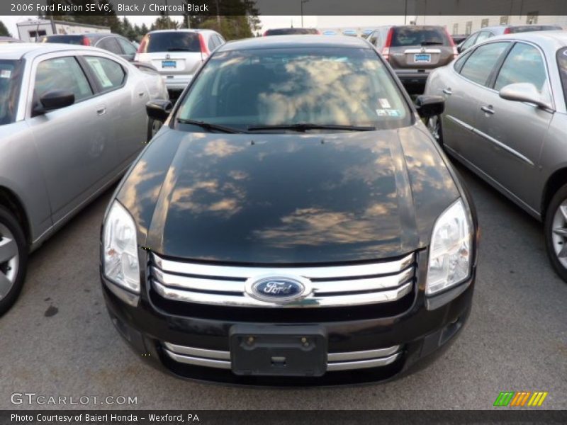 Black / Charcoal Black 2006 Ford Fusion SE V6